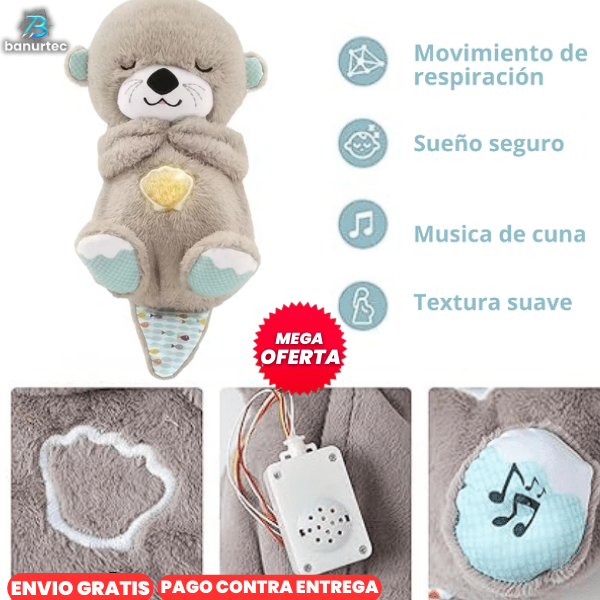Peluche Nutria Anti- Estrés Con Efecto Tranquilizante