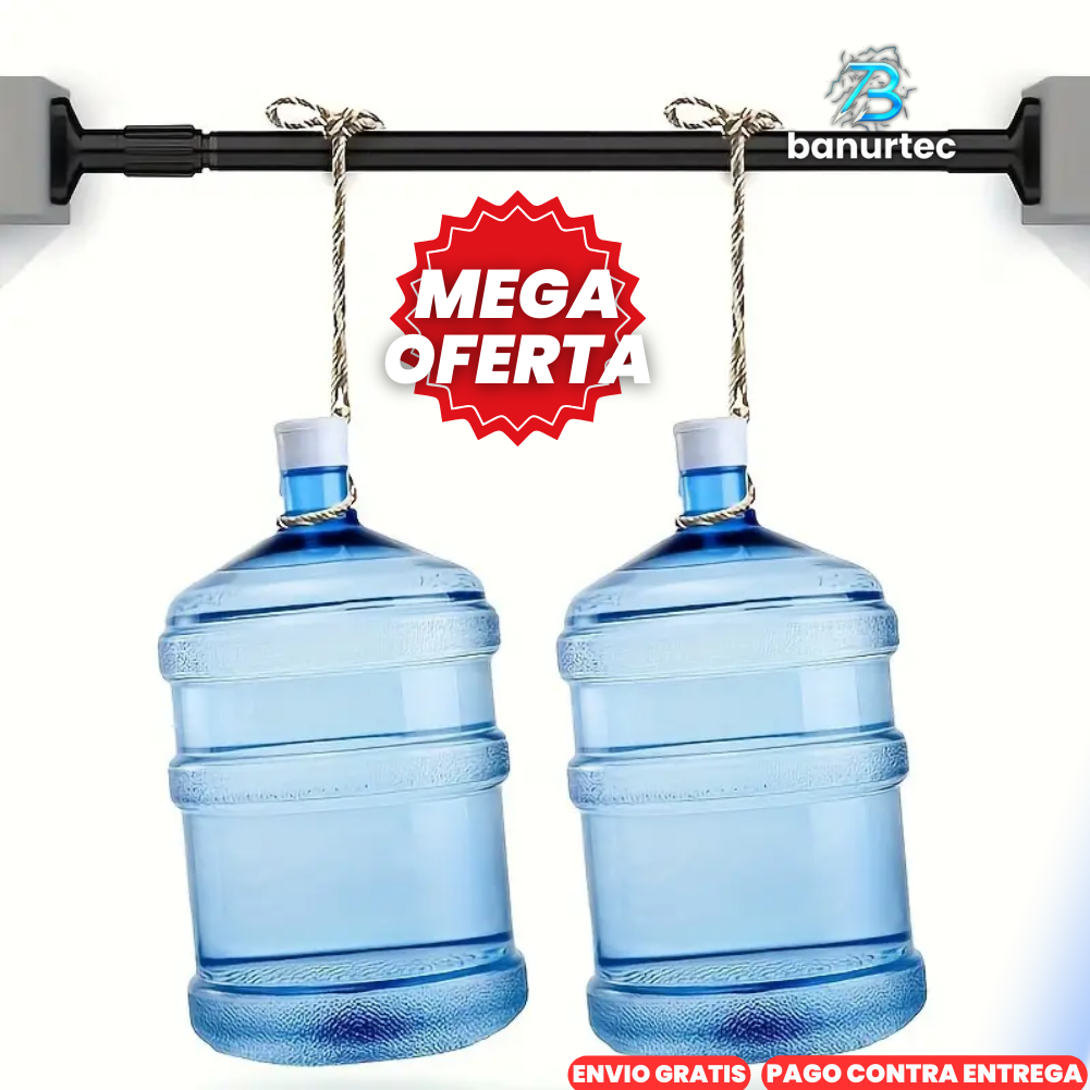 Oferta Especial: Fortex™ Barra Retráctil Multiusos Ultra Resistente (+20 KG)