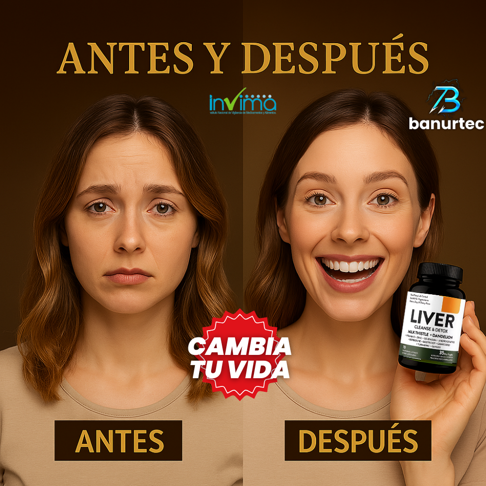 Oferta Especial: LiverCleanse™ – Desintoxicación Profunda, Hígado Limpio y Salud Total