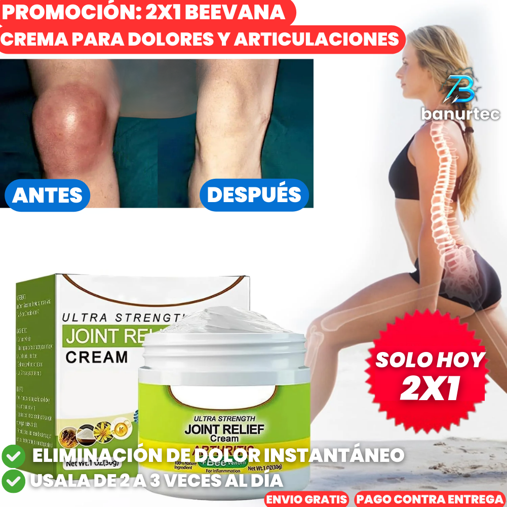 Oferta Especial 2x1: Beevana™ Crema Para Dolores Y Articulaciones