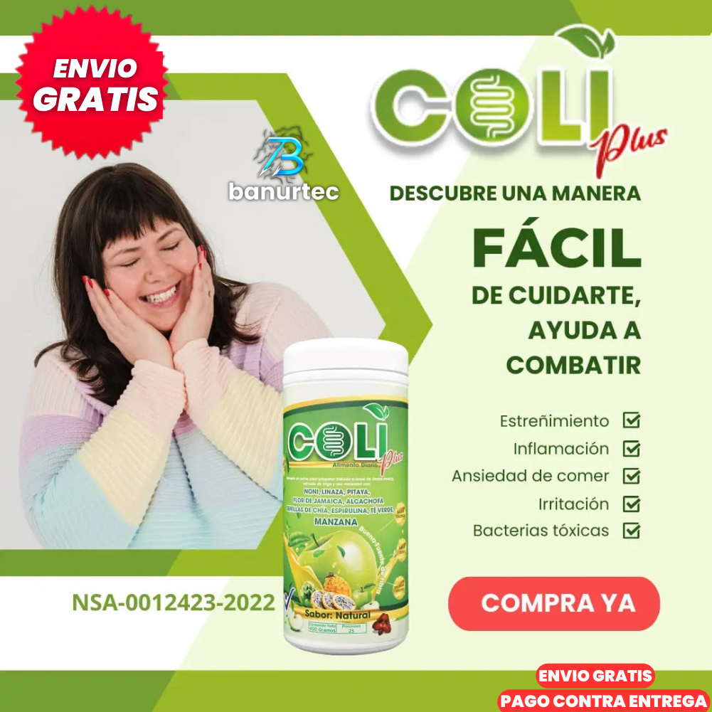 Fibra Coli Plus™ : Limpieza Natural y Bienestar para tu Digestión