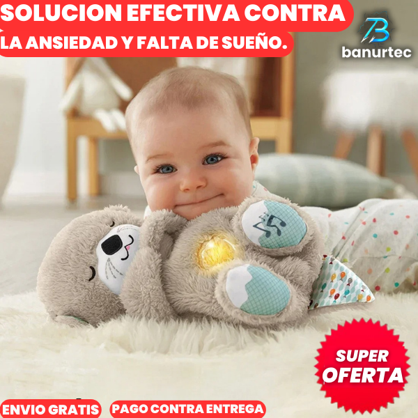 Peluche Nutria Anti- Estrés Con Efecto Tranquilizante
