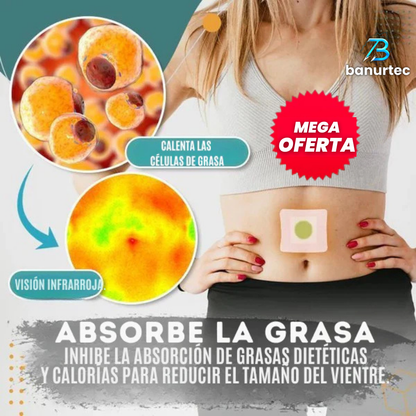 Slim Patch x30 Unidades: Oferta Exclusiva para Quemar Grasa y Mejorar tu Metabolismo