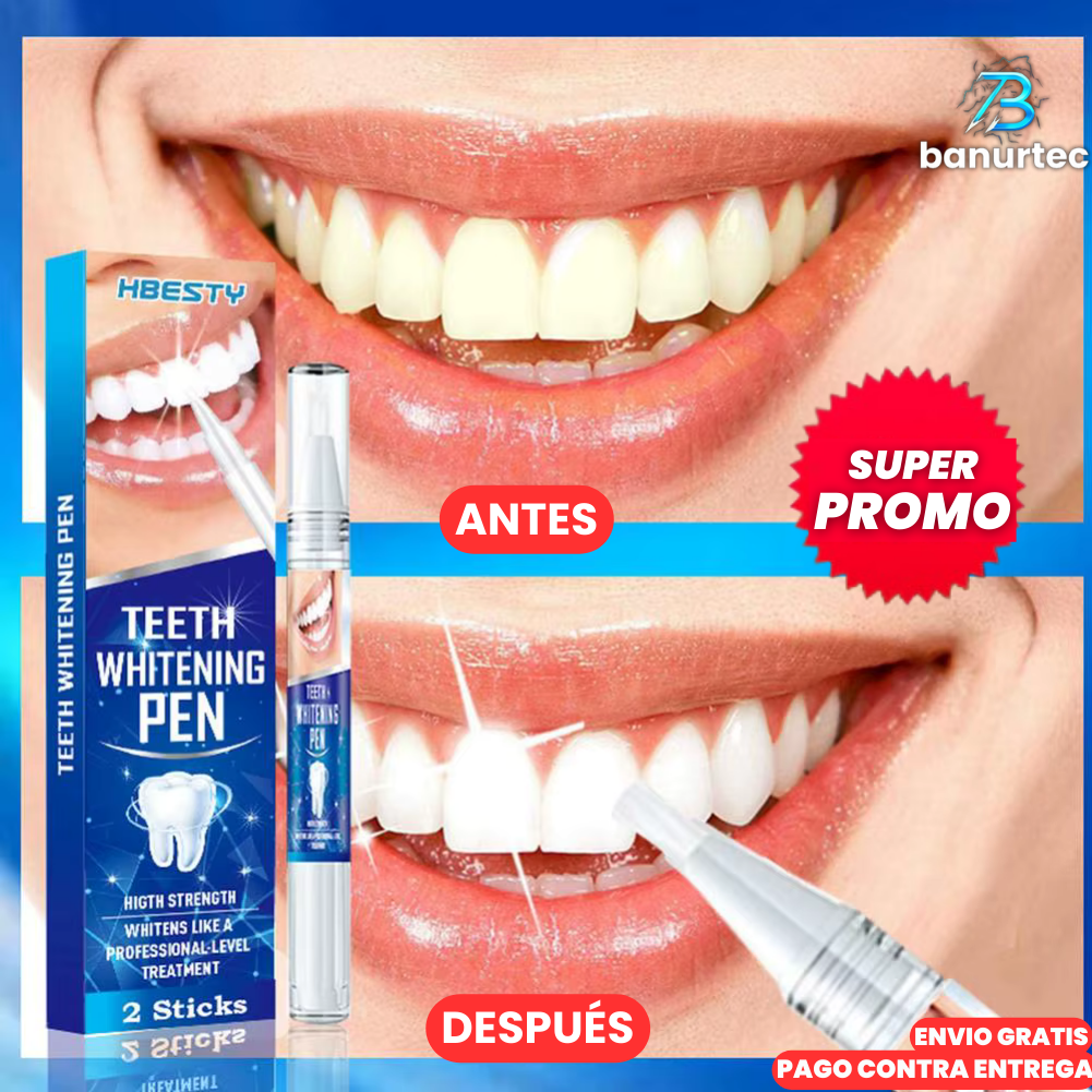Oferta Especial 2x1: Dazzling White™ Lápiz Blanqueador Dental Profesional