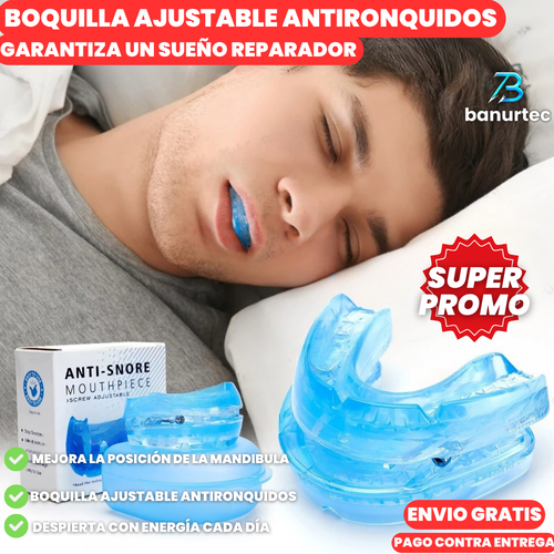 DreamSleep Anti-Snore™ Protector Bucal Antironquidos Ajustable