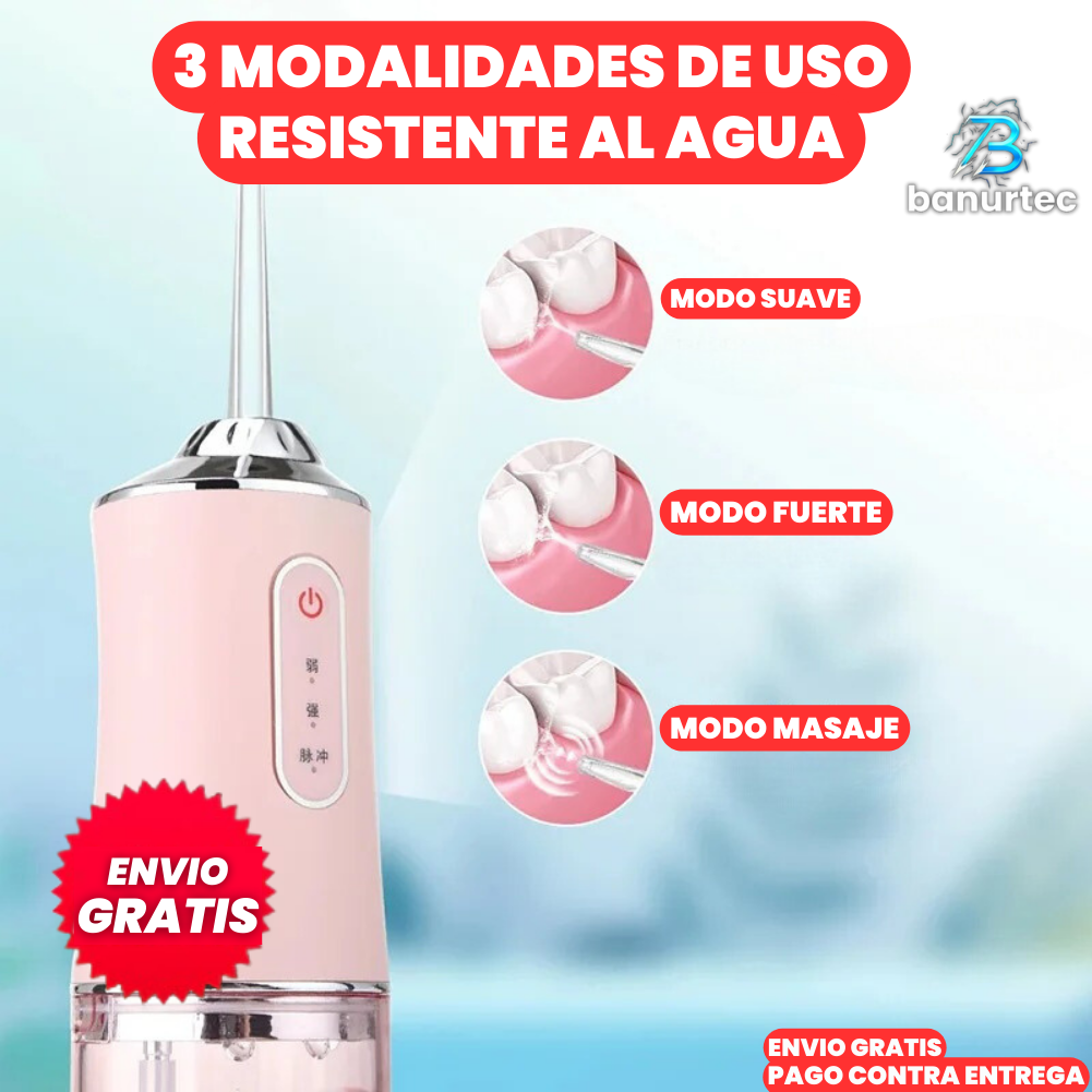 Irrigador Oral Recargable De Alta Presión Waterpik Pro