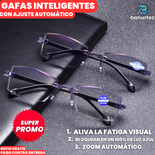 OptiFlex™ | Gafas Bifocales con Zoom Automático y Protección Visual