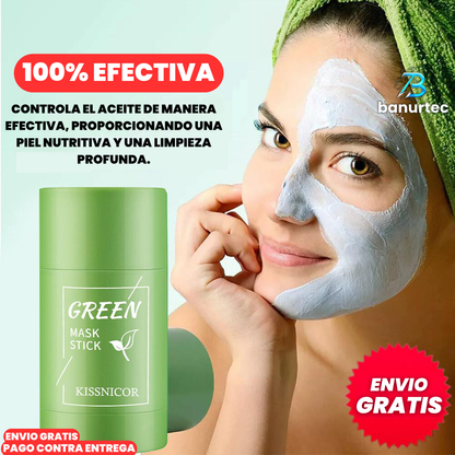 GREEN MASK STICK: Máscara Facial Detox Perfecta para tu Piel