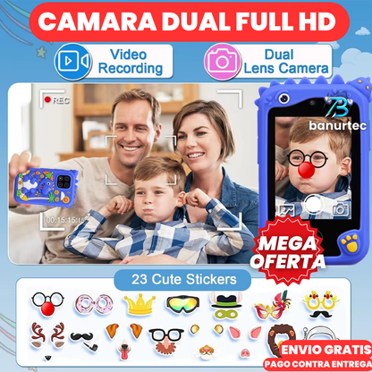 SmartKids™ Telefono Inteligente Con Cámara Dual Full HD