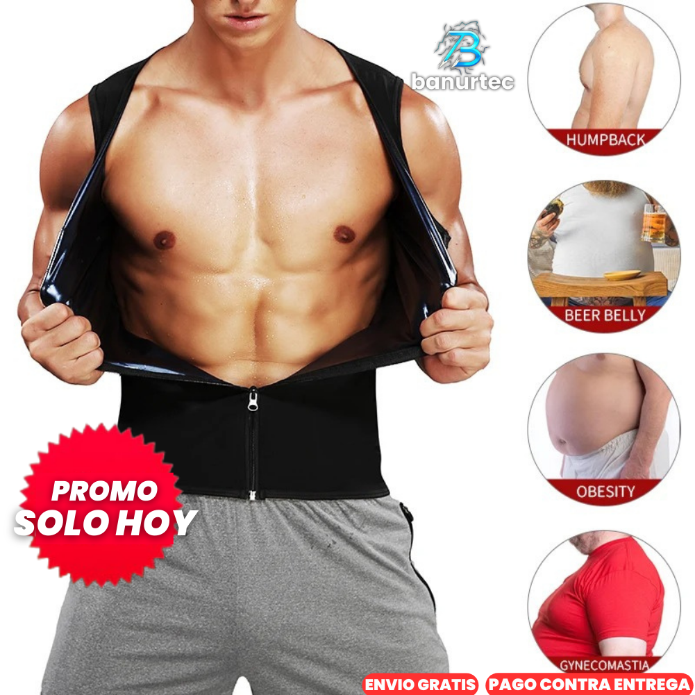Chaleco Reductor Efecto Sauna Hombre Y Mujer | SaunaVest™