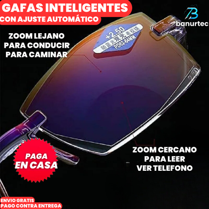 OptiFlex™ | Gafas Bifocales con Zoom Automático y Protección Visual