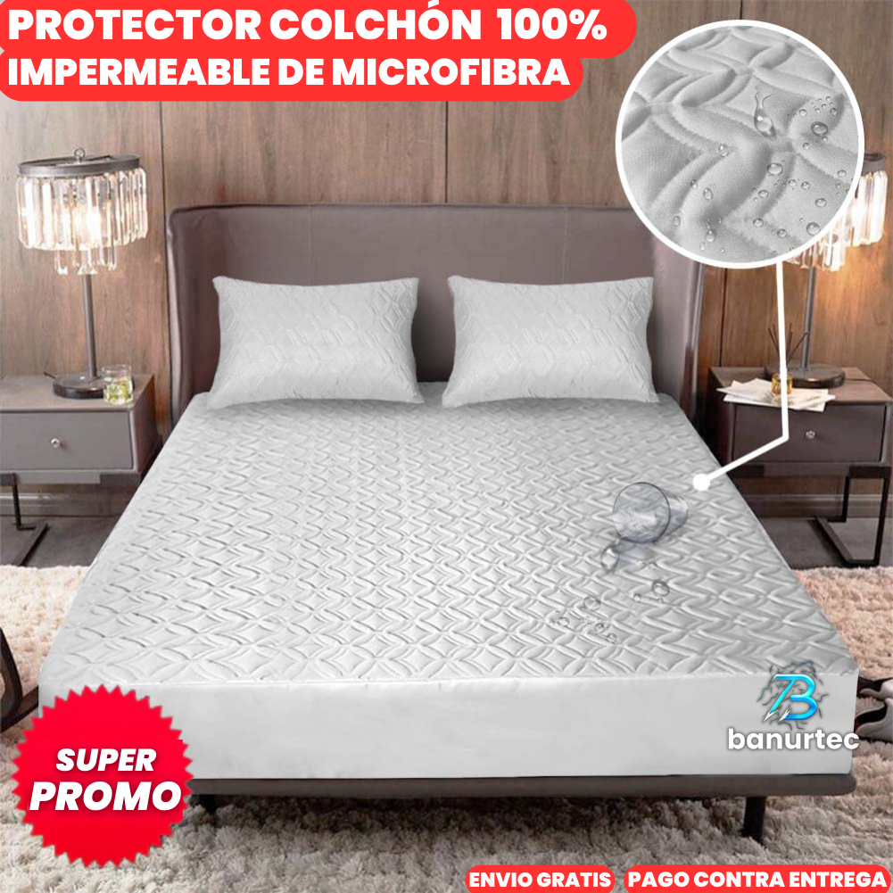Protector De Colchón Impermeable Acolchado | ProtecDream™