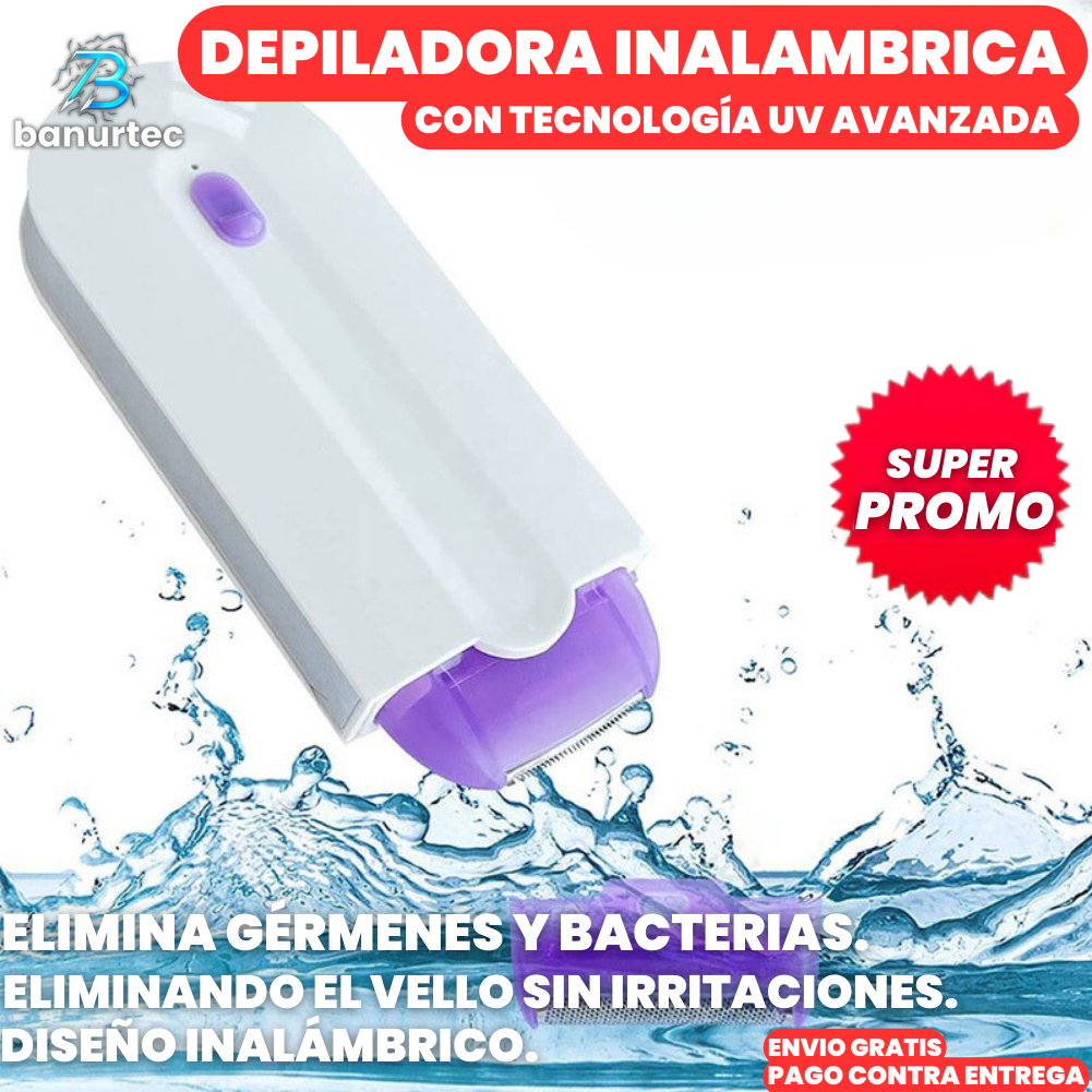 LumiGlow™ – Depiladora Inalámbrica UV