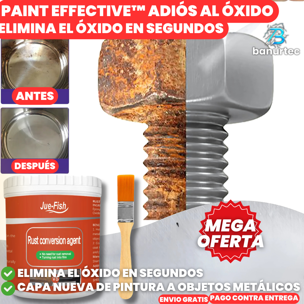 PaintEffective™ Agente Removedor De Óxido Multiusos