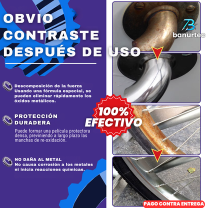 PaintEffective™ Agente Removedor De Óxido Multiusos