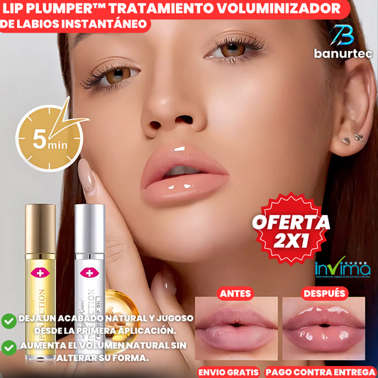 Oferta Especial 2x1: Lip Plumper™ Tratamiento Voluminizador De Labios Instantáneo