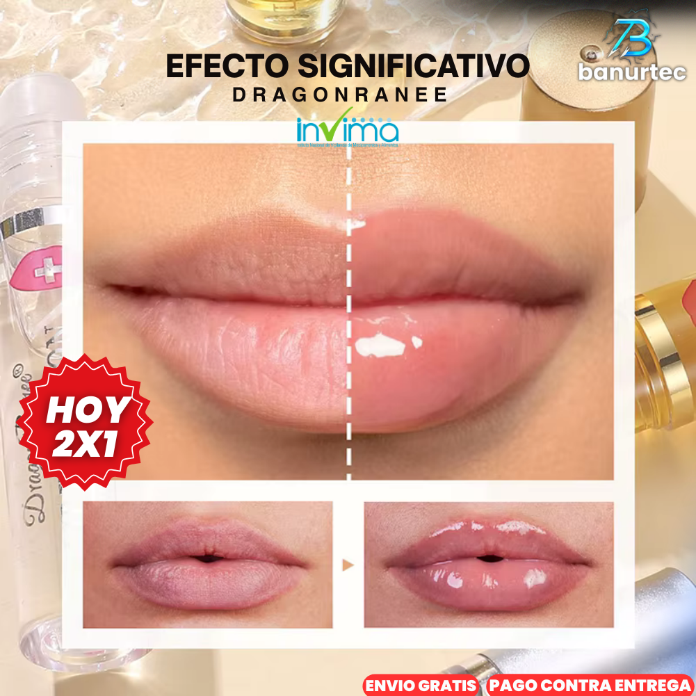 Oferta Especial 2x1: Lip Plumper™ Tratamiento Voluminizador De Labios Instantáneo