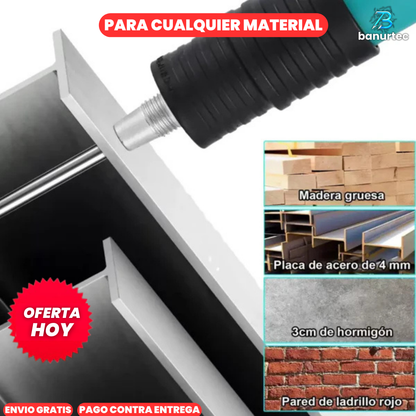 Kit Pistola Fijadora De Clavos De Alta Presión | PowerNail Pro™
