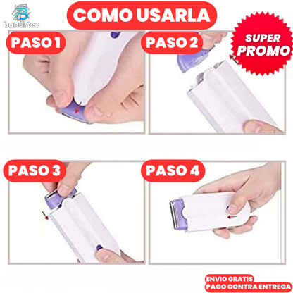 LumiGlow™ – Depiladora Inalámbrica UV