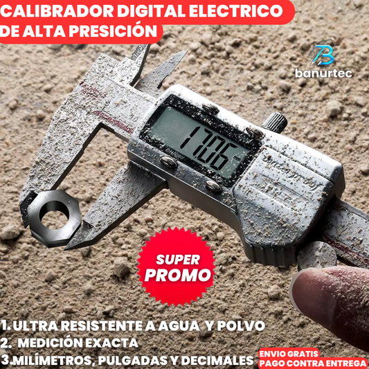 Calibrador Digital Electronico De Alta Presición