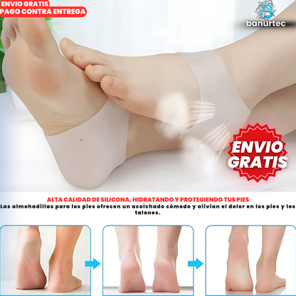 Oferta Especial 2x1: GelActive™ Talonera Ortopédica Con Tecnología De Gel Viscoelástico