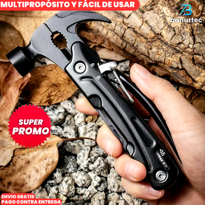 HammerPro 18™ | Martillo Multi Herramientas Profesional 18 En 1