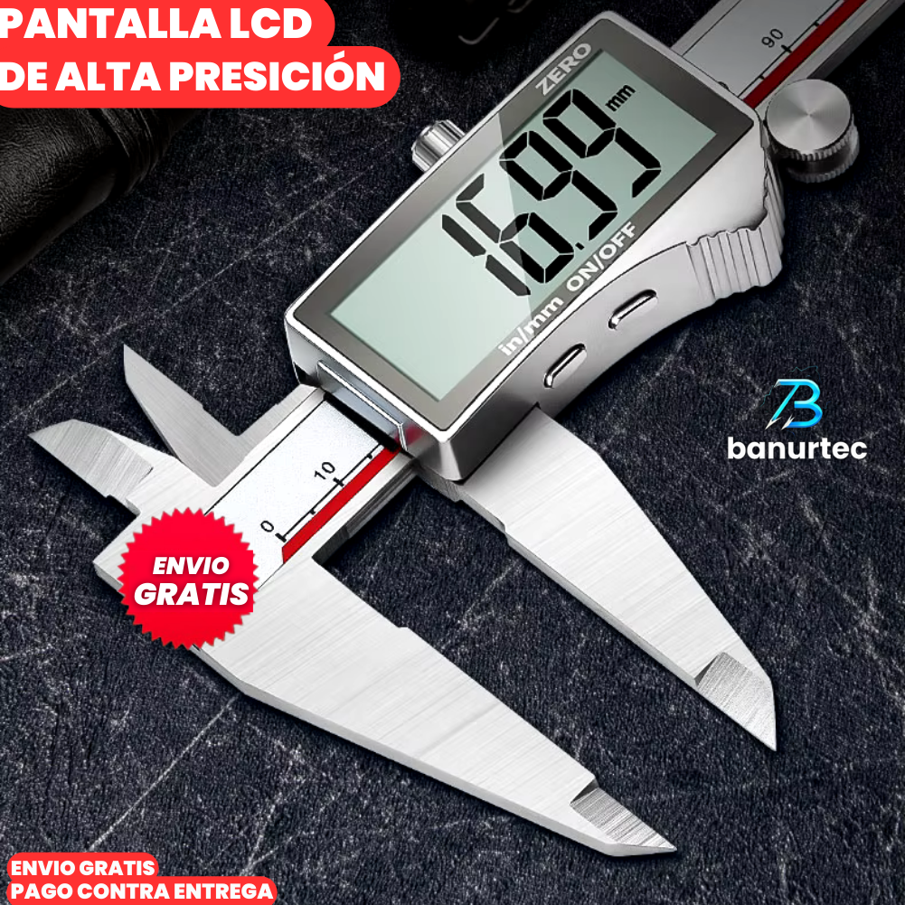 Calibrador Digital Electronico De Alta Presición