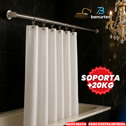Oferta Especial: Fortex™ Barra Retráctil Multiusos Ultra Resistente (+20 KG)