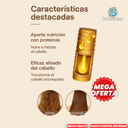 Oferta Especial 2X1:  Straight™ Crema Alisadora De Cabello Tratamiento Profesional 250ML