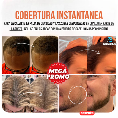 Oferta Especial 3EN1: GrayOut™ Polvo Cubre Canas Instantáneo, correctora de raíz negra