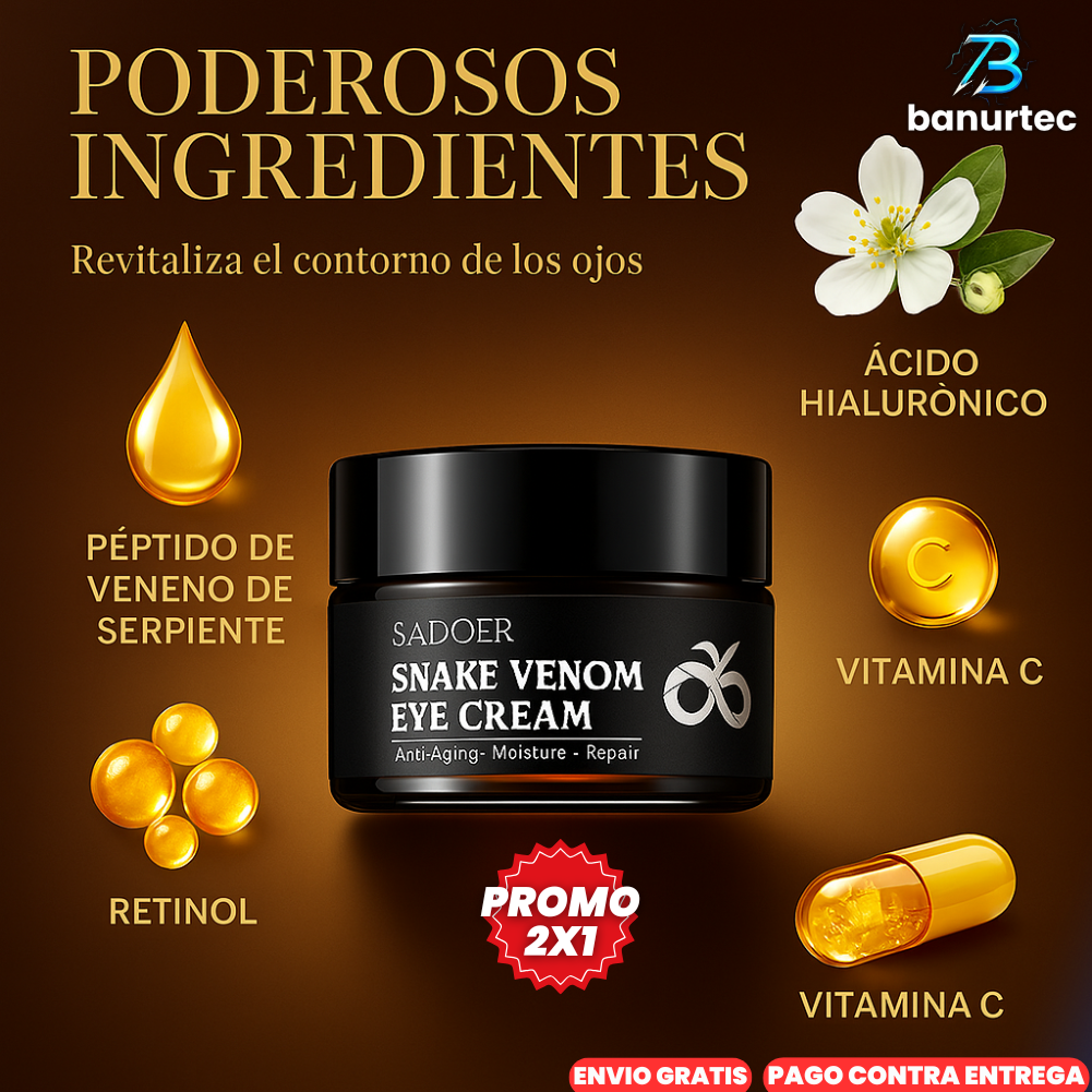 Oferta Especial 2X1: VenomEye™ Contorno Reafirmante