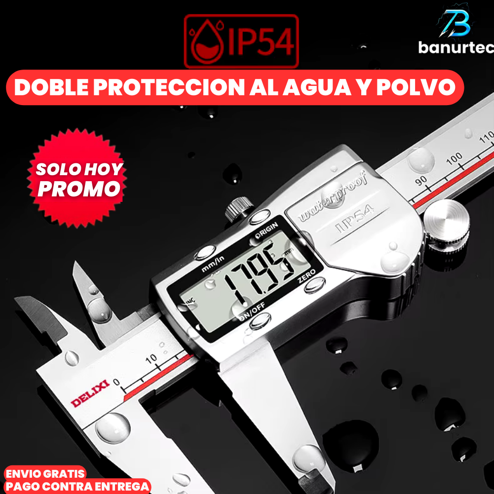 Calibrador Digital Electronico De Alta Presición