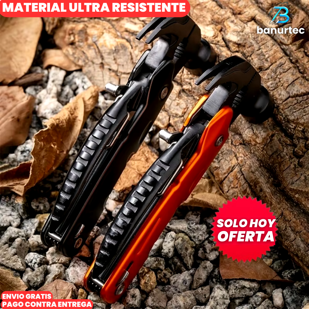 HammerPro 18™ | Martillo Multi Herramientas Profesional 18 En 1