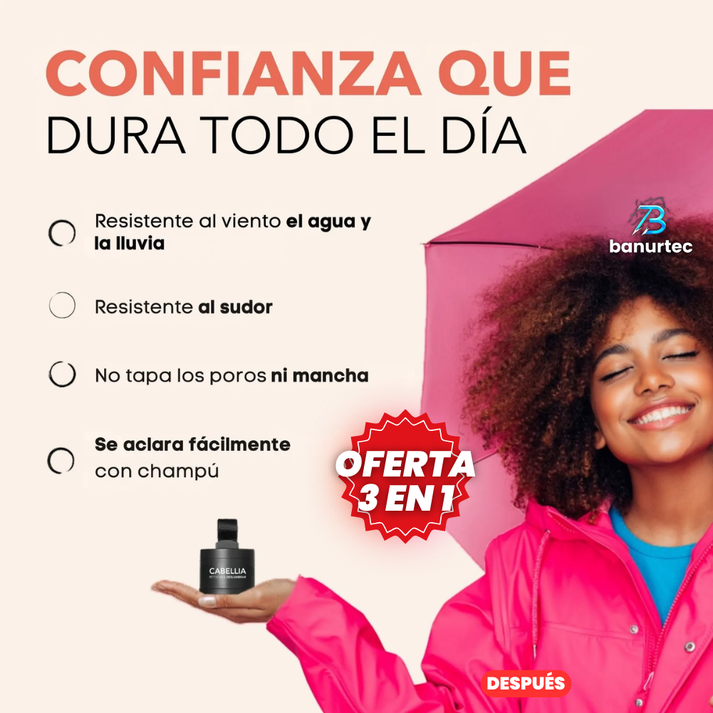 Oferta Especial 3EN1: GrayOut™ Polvo Cubre Canas Instantáneo, correctora de raíz negra