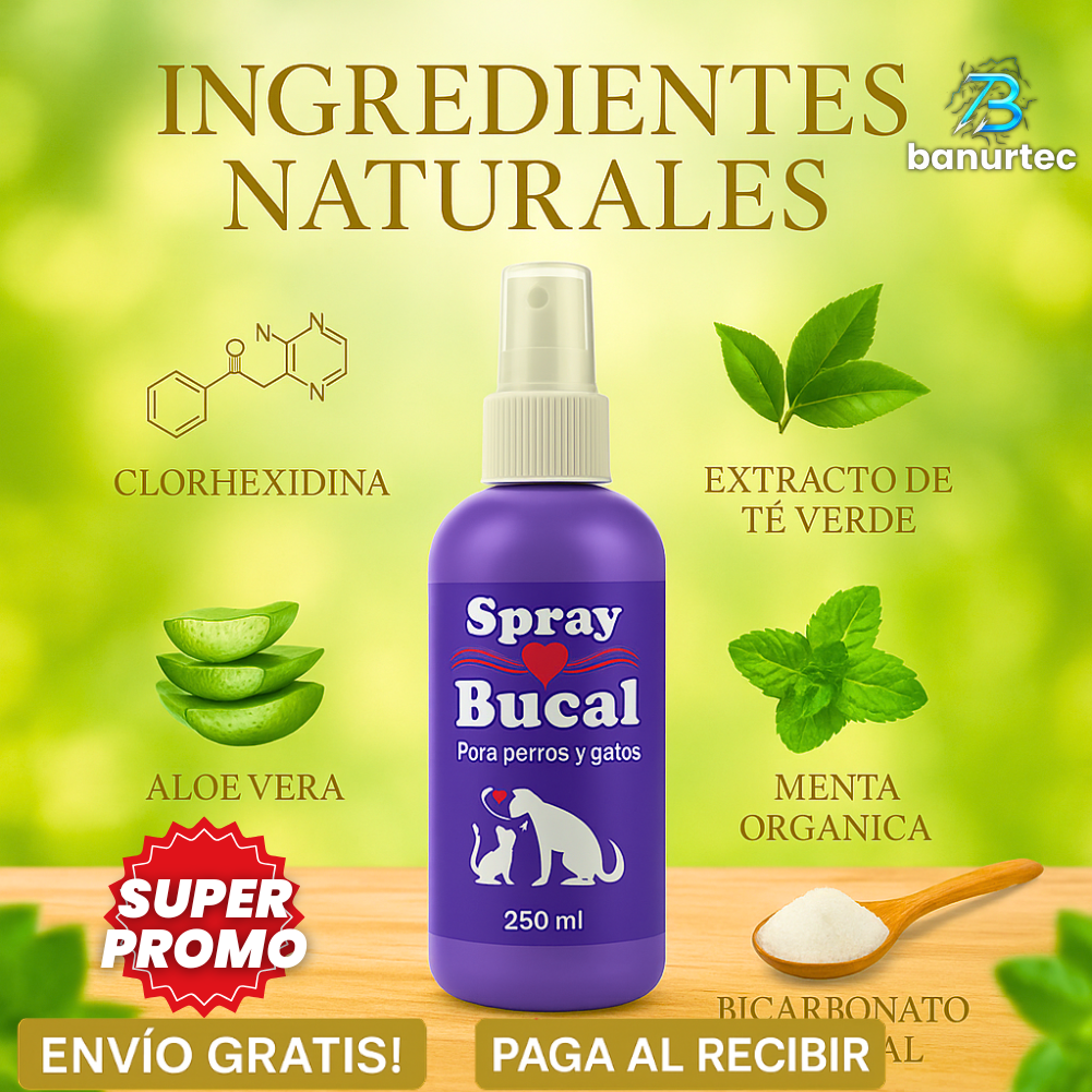 Ofeta Especial:2X1 FreshPaws™ – Enjuague Bucal para Mascotas, Elimina Mal Aliento y Protege Encías sin Cepillado