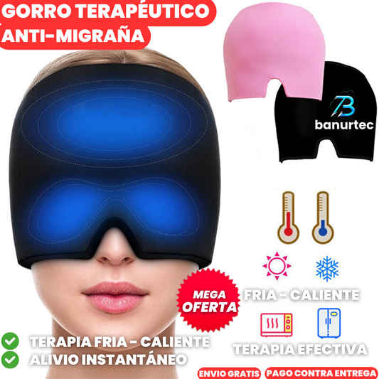 Gorro De Gel Terapéutico Anti-Migraña 360°