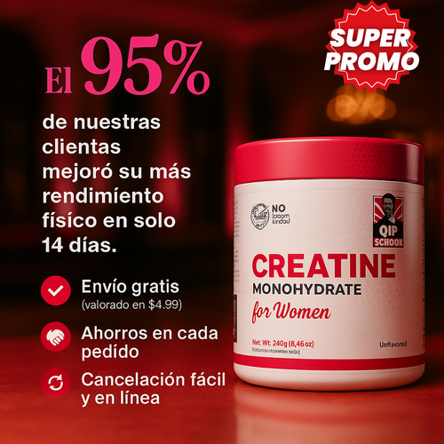 Old School Creatina – Fórmula Especial BBL para Aumentar Glúteos y Busto