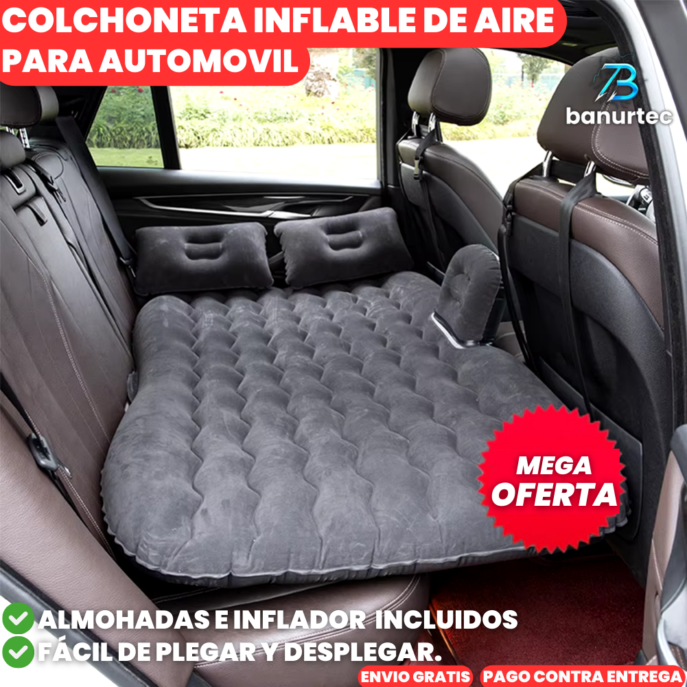 Set Cama inflable Compacto Para Automóvil