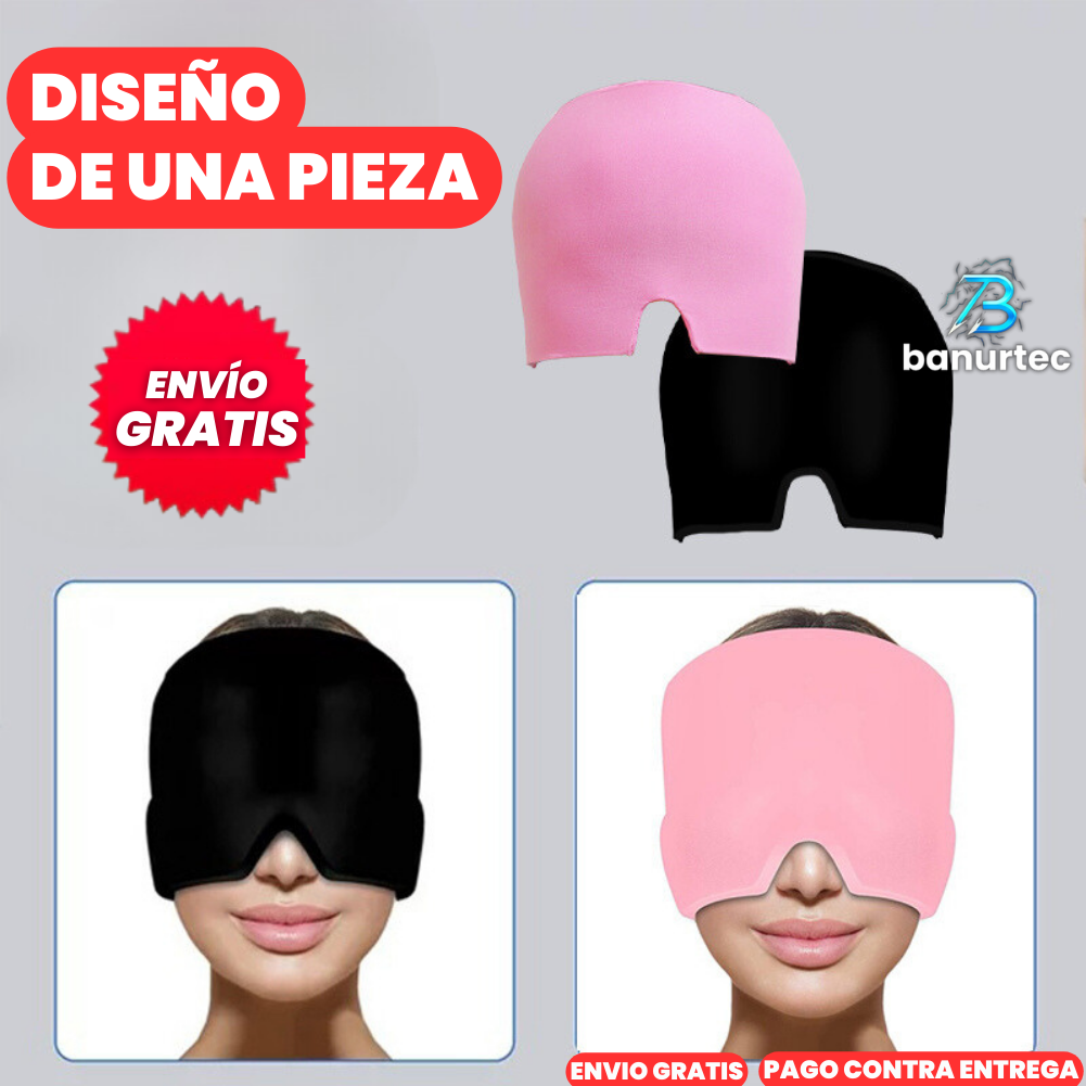 Gorro De Gel Terapéutico Anti-Migraña 360°