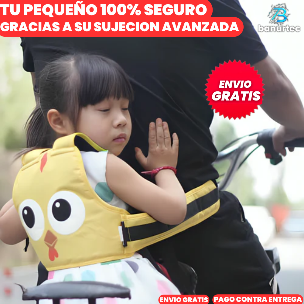 Chaleco De Seguridad Infantil Reflectivo Para Motocicleta