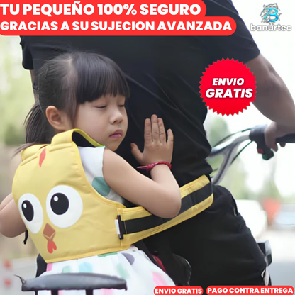 Chaleco De Seguridad Infantil Reflectivo Para Motocicleta