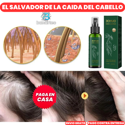 Ouhoe™ Spray Con suero De Jengibre Para Crecimiento Capilar