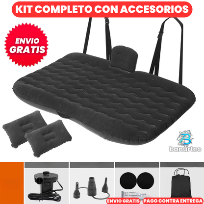 Set Cama inflable Compacto Para Automóvil