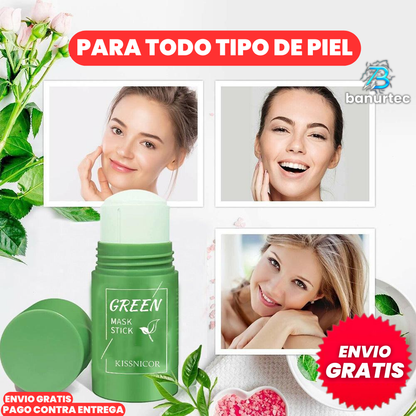 GREEN MASK STICK: Máscara Facial Detox Perfecta para tu Piel