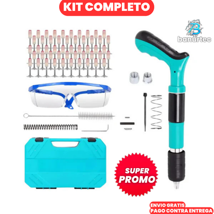 Kit Pistola Fijadora De Clavos De Alta Presión | PowerNail Pro™
