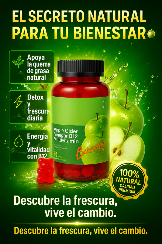 GOMAS VINAGRE MANZANA NEWELLME