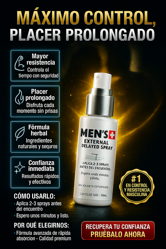 SPRAY RETARDANTE PARA HOMBRES