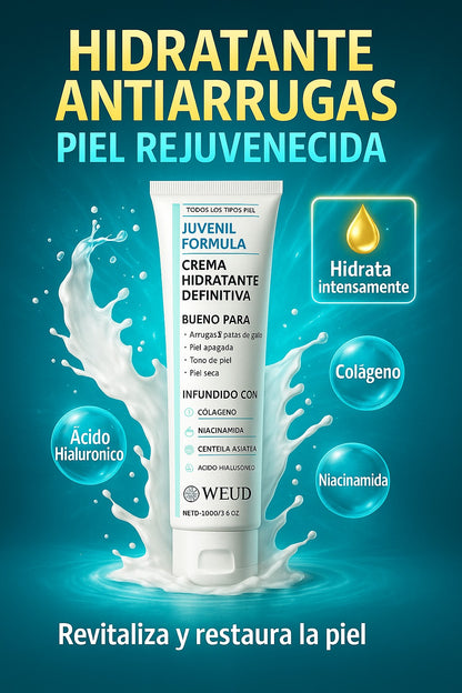 Weud™️ – Crema Rejuvenecedora Intensiva que Restaura Firmeza