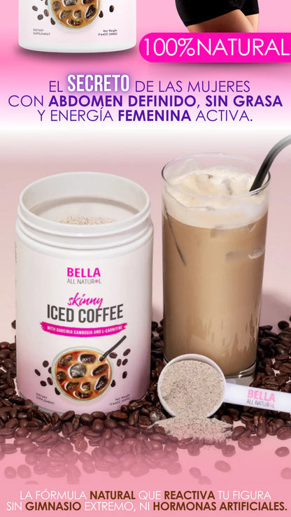 Iced Coffee™ –  con Probióticos, Energía Natural, Abdomen Plano y Digestión sin Esfuerzo